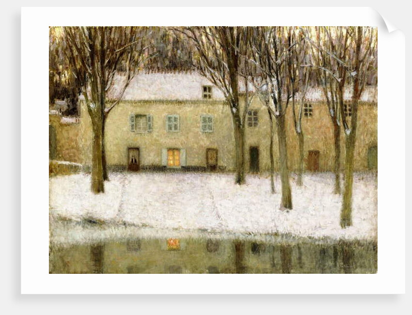 Small Spot by the Water, 1902 by Henri Eugene Augustin Le Sidaner