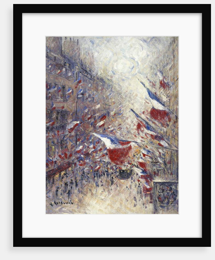 The Fourteenth of July in Paris by Gustave Loiseau