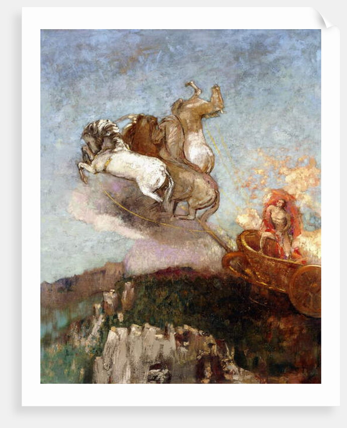 The Chariot of Apollo, 1907-1908 by Odilon Redon