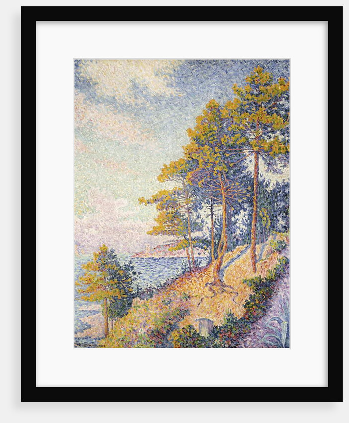 Saint Tropez, The Coastal Path, 1902 by Paul Signac