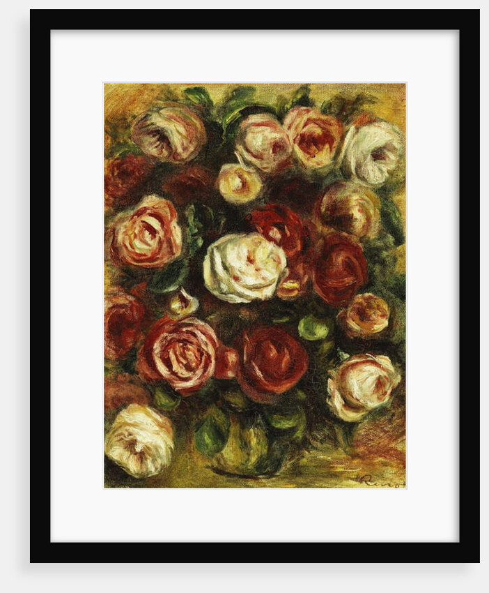 Vase of Roses, by Pierre Auguste Renoir