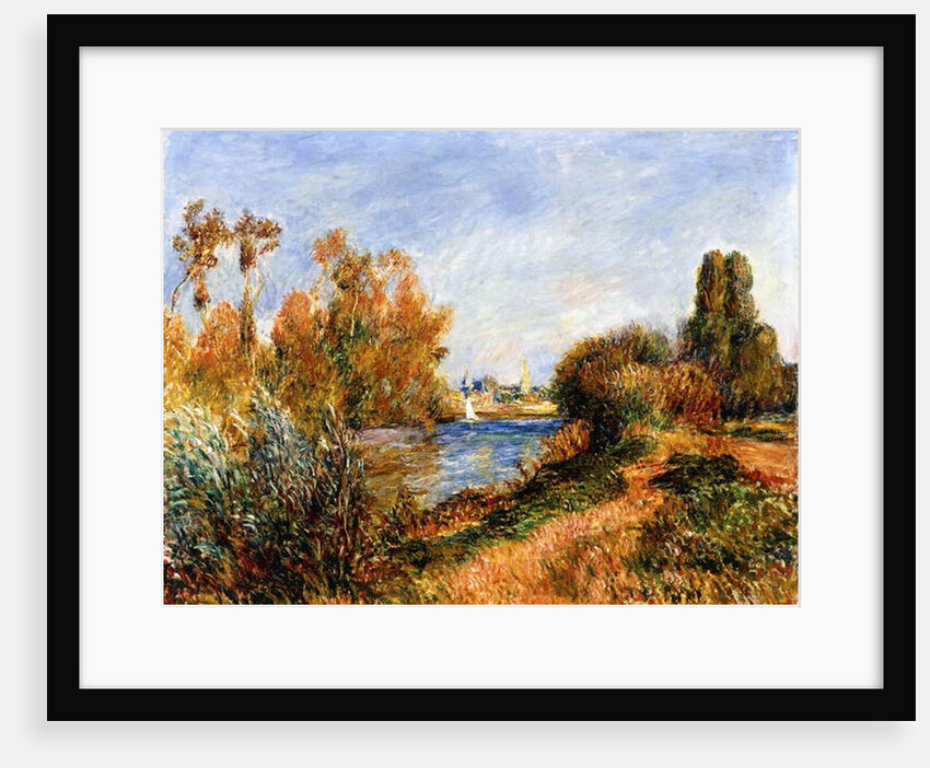 The Seine at Argenteuil, 1888 by Pierre Auguste Renoir