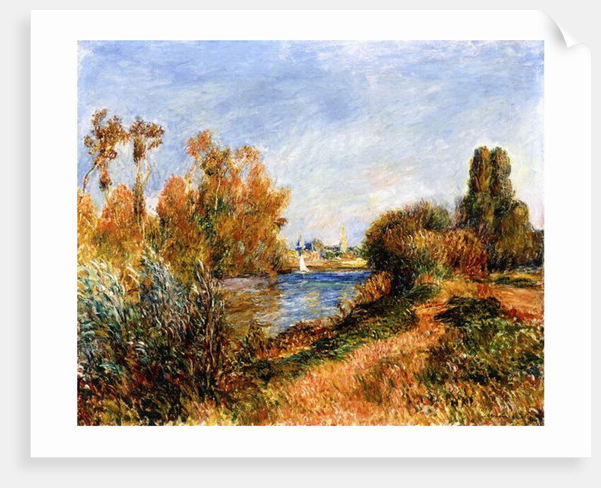 The Seine at Argenteuil, 1888 by Pierre Auguste Renoir