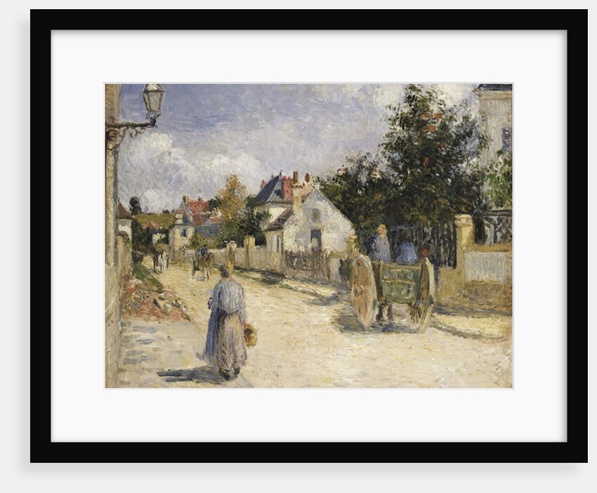 Road in Pontoise, 1879 by Camille Pissarro