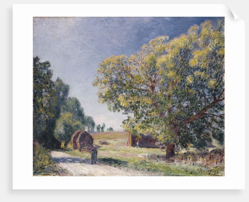 A Clearing in a Forest, 1895 by Alfred Sisley