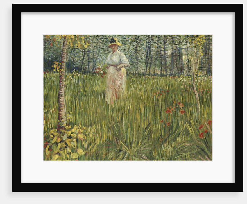 Woman in a Garden, 1887 by Vincent van Gogh