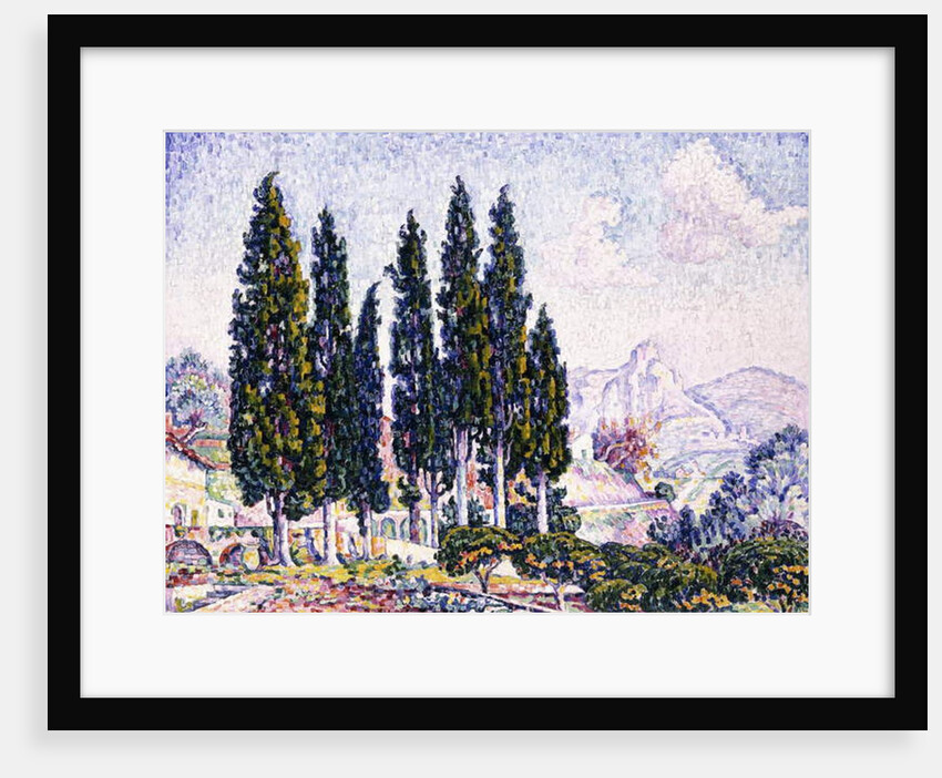 A Garden at Saint-Paul, 1923 by Paul Signac