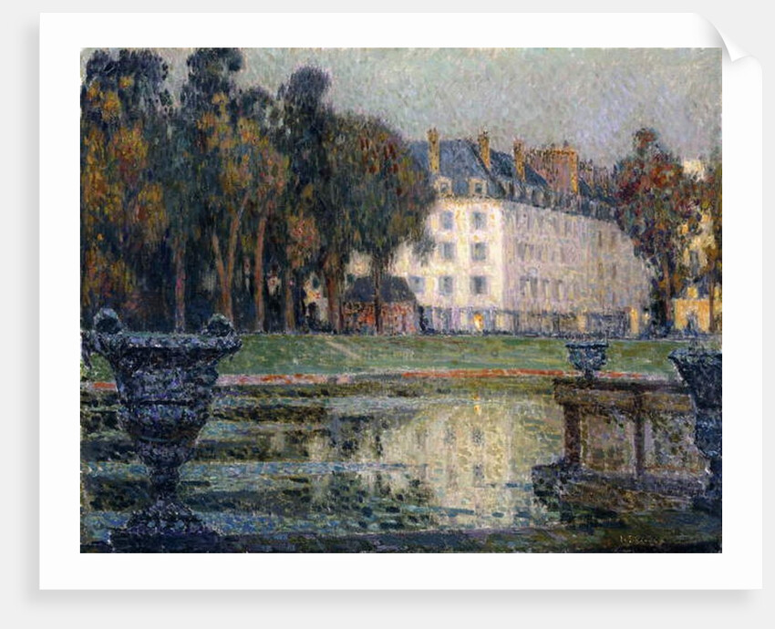 The Neptune Fountain in Twilight, 1930 by Henri Eugene Augustin Le Sidaner