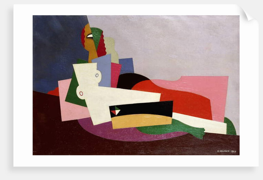 Nude reclining, 1923 by Georges Valmier