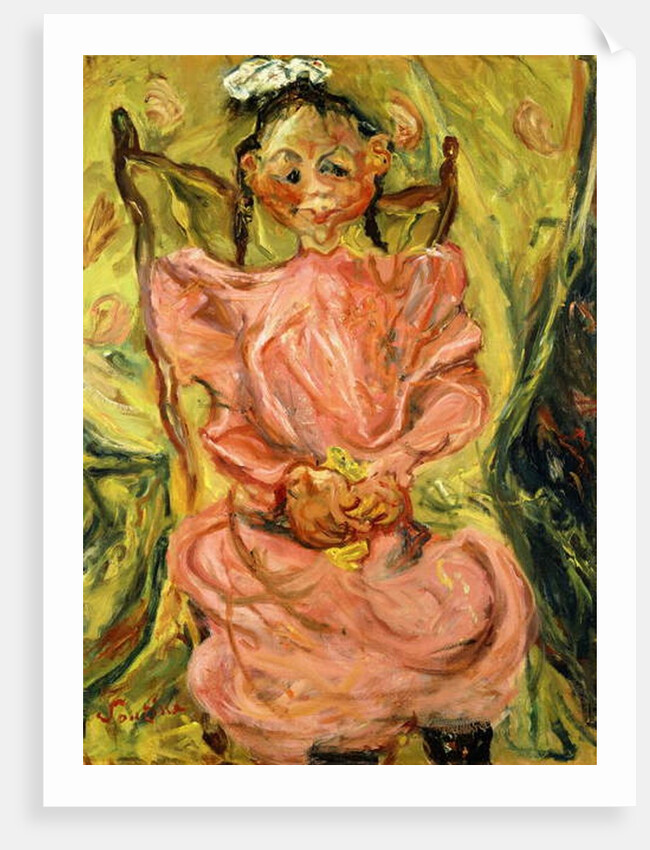 Girl in Pink, 1925 by Chaim Soutine