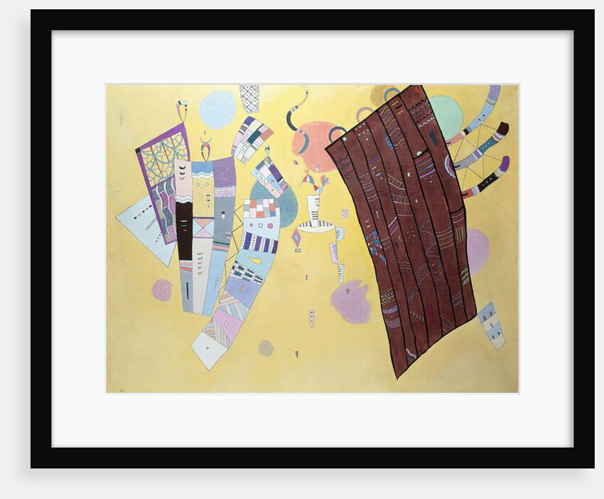 Delicate Tensions, 1942 by Wassily Kandinsky