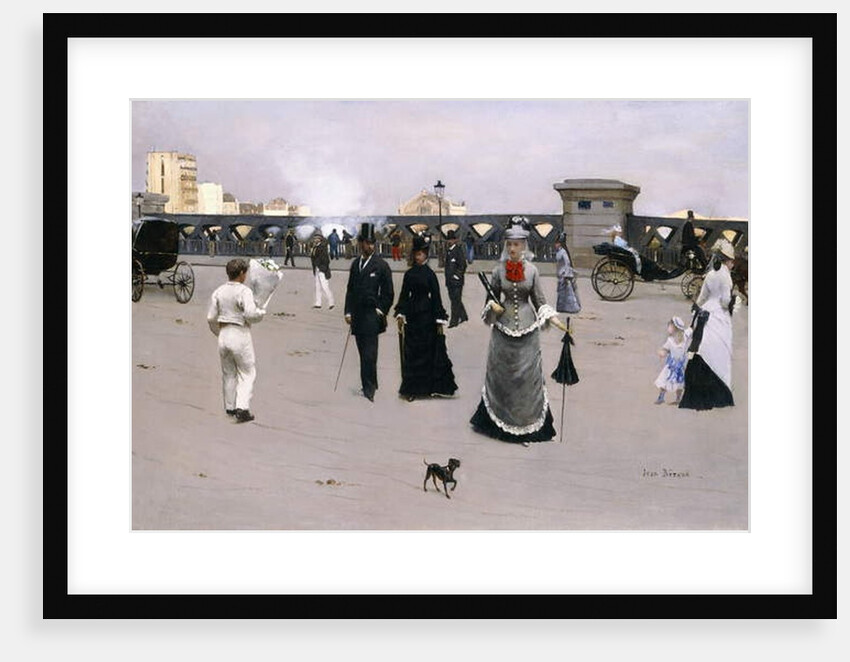 Le Pont de l'Europe, c.1875 by Jean Beraud