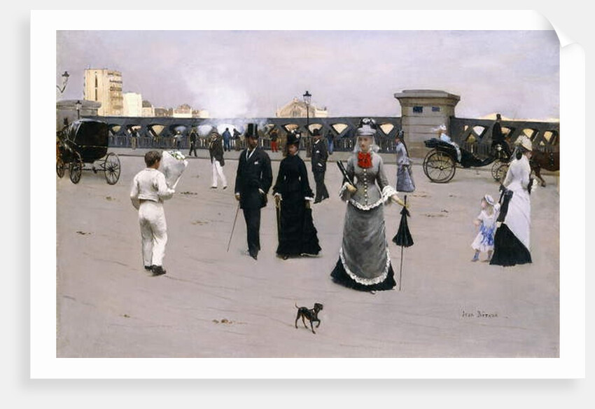 Le Pont de l'Europe, c.1875 by Jean Beraud