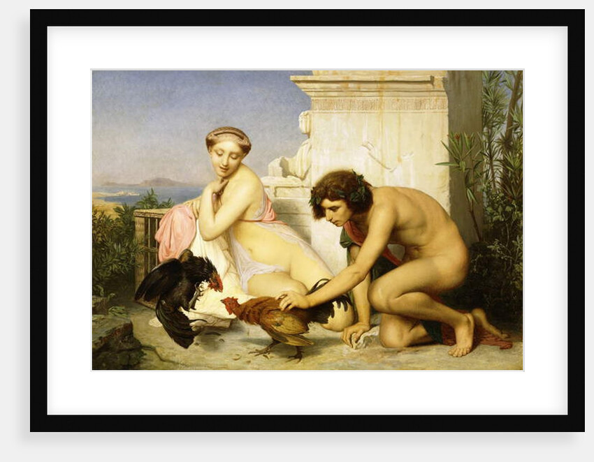 The Cock Fight, 1846 by Jean Leon Gerome