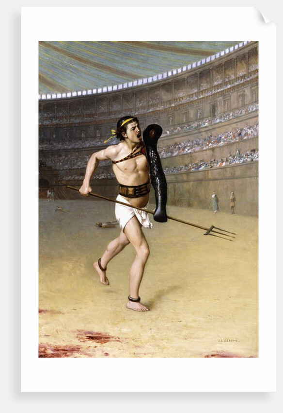 Retarius by Jean Leon Gerome