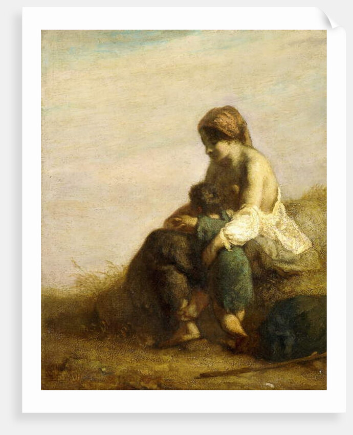 The Wanderers by Jean-Francois Millet
