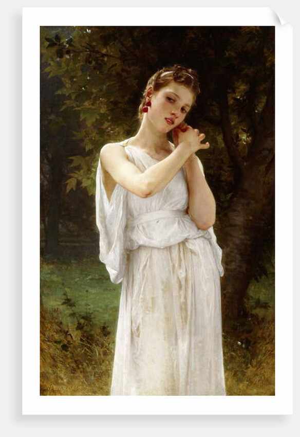 Earrings, 1891 by William-Adolphe Bouguereau