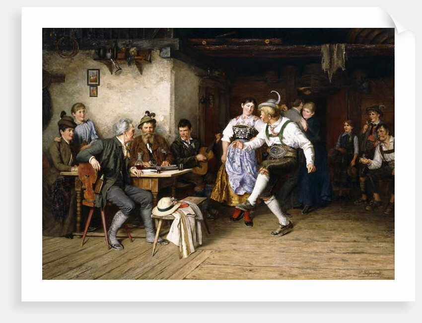 Interior of a Weinstube by Paul Felgentreff