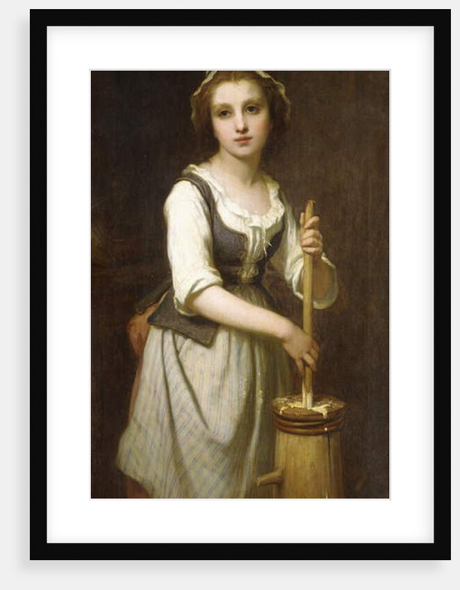 Churning the Butter by Pierre Francois Bouchard