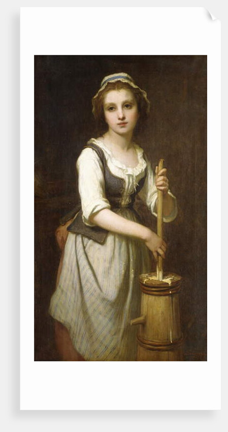 Churning the Butter by Pierre Francois Bouchard
