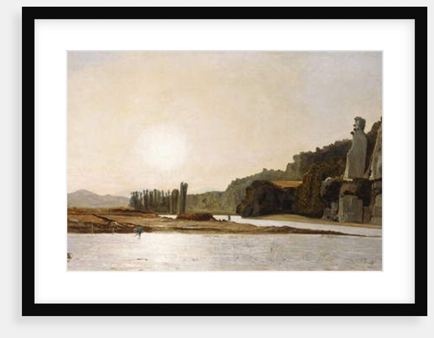 Sunrise on the Banks of the Durance at Mirabeau, 1865 by Paul Camille Guigou