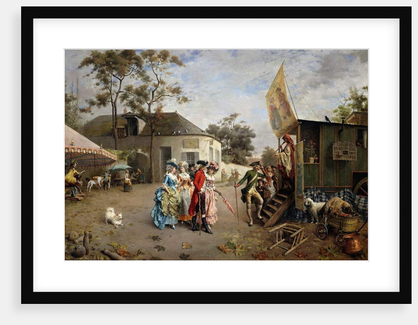 The Fortune Teller by Oreste Cortazzo