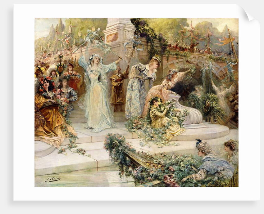 The Festival by Georges Clairin