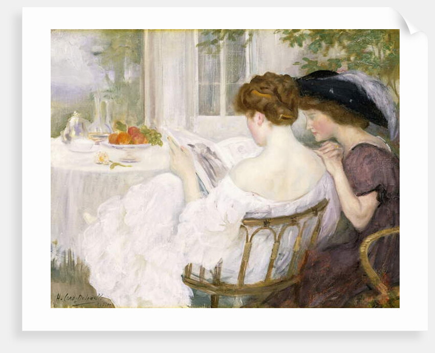 The Letter, 1910 by Henry Caro-Delvaille