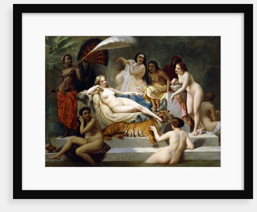 Odalisque, 1858 by Henri Pierre Picou