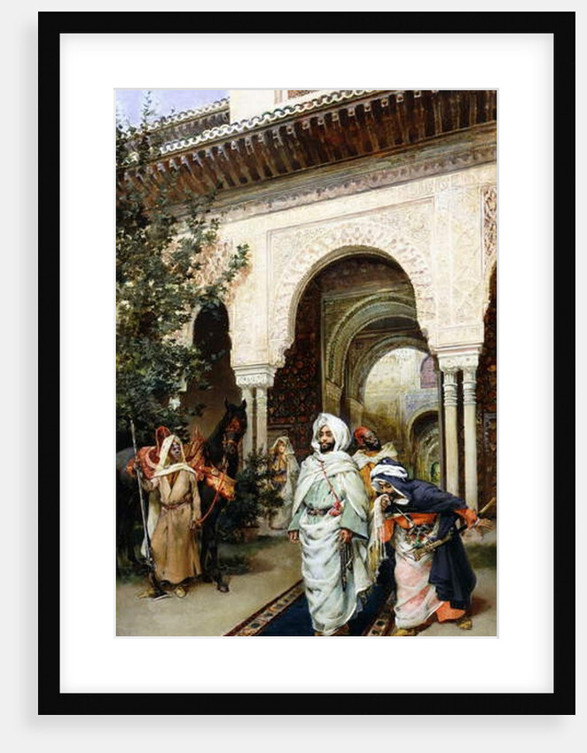 Leaving the Alhambra, 1887 by Harry Humphrey Moore