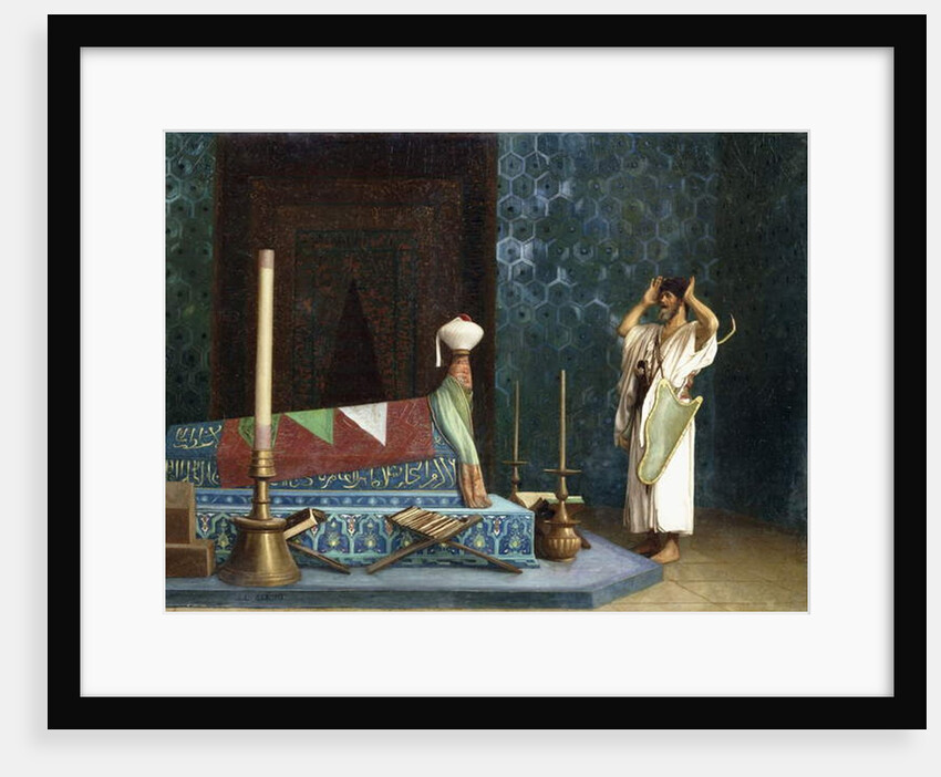 Prayer at the Sultan's Room by Jean Leon Gerome