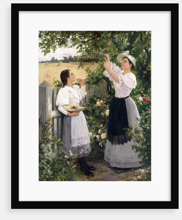 The Cherry Pickers, 1894 by Hermann Seeger