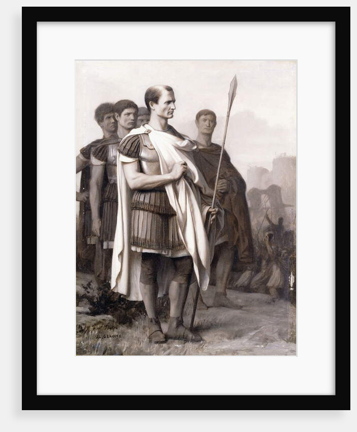 Julius Caesar and his Staff by Jean Leon Gerome