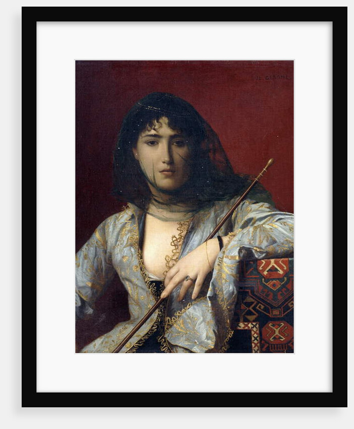 Veiled Circassian Lady by Jean Leon Gerome