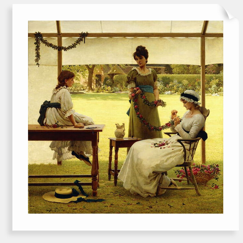 The Garland by George Dunlop Leslie