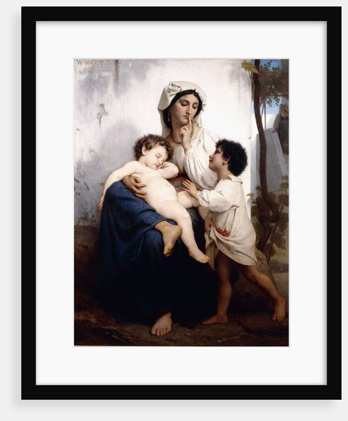 Sleep, 1864 by William-Adolphe Bouguereau