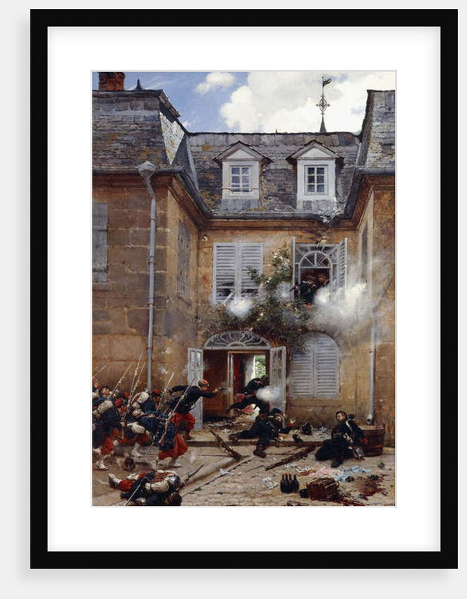 A Surprise Attack, Metz, 1884 by Alphonse Marie de Neuville