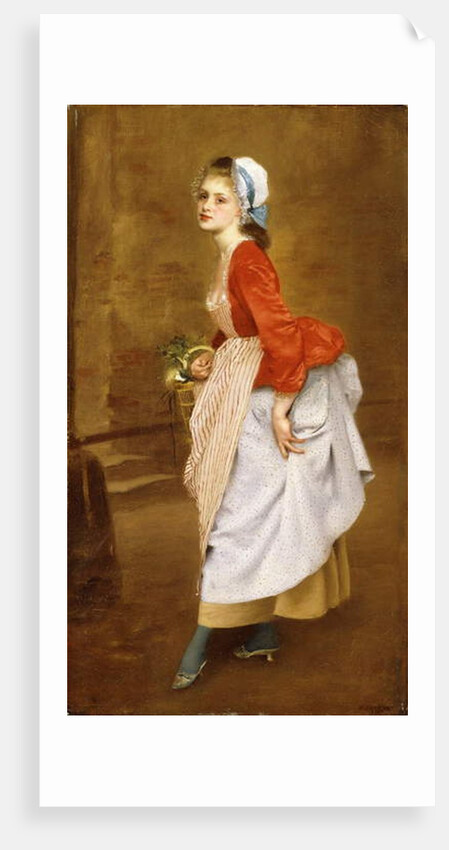 The Chambermaid, 1872 by Gustave Jacquet