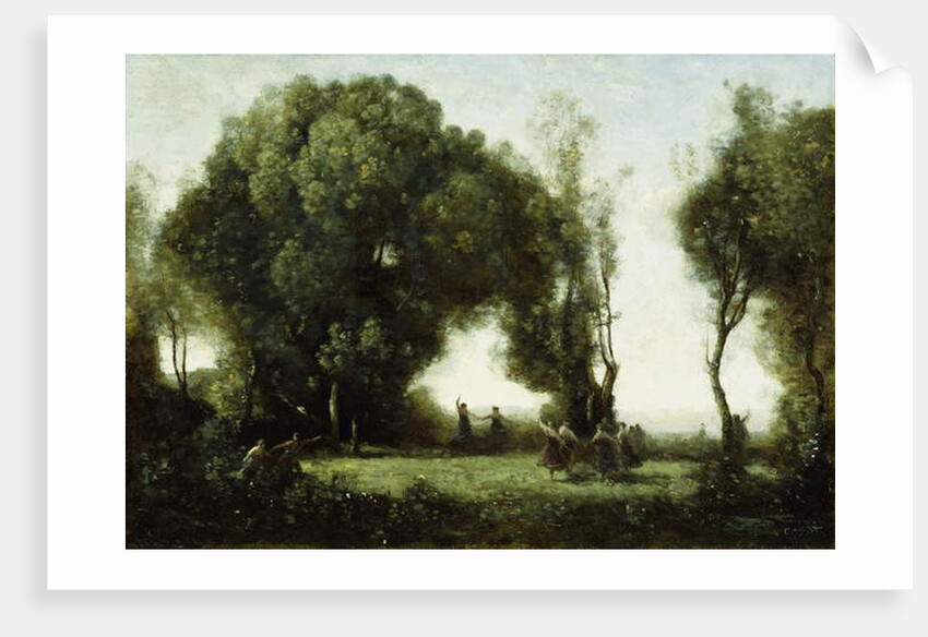 Danse des Nymphes by Jean Baptiste Camille Corot