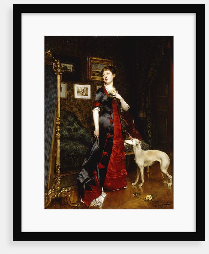 The New Dress, 1888 by Evariste Carpentier