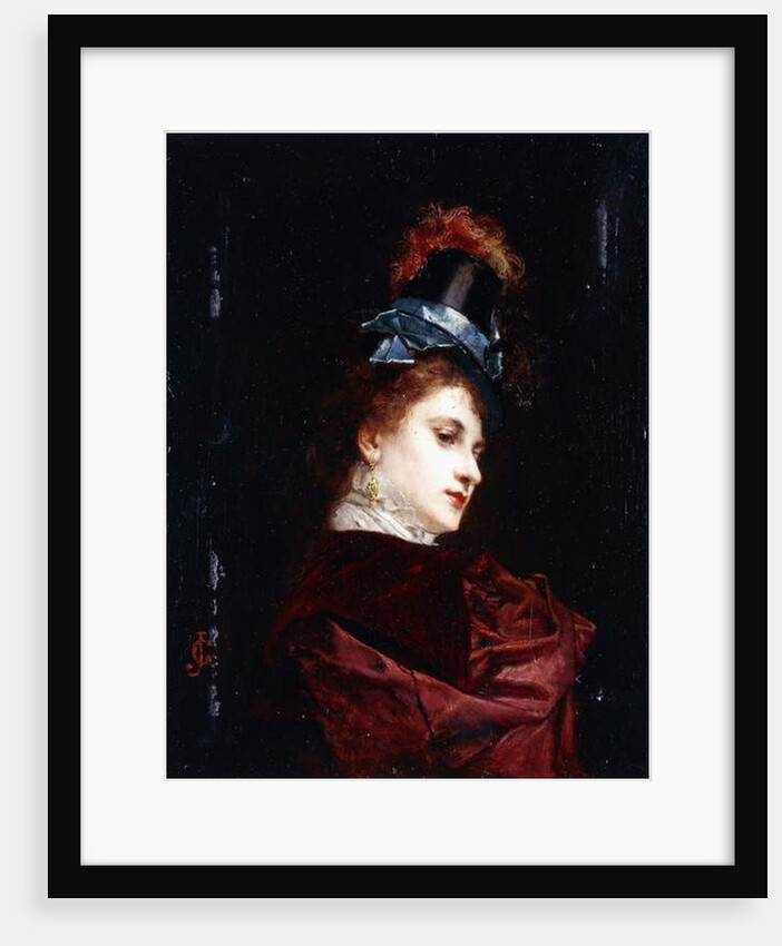 The New Hat by Gustave Jacquet