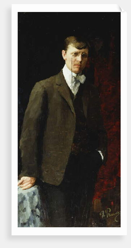 Portrait of a Man, possibly Ivan Georgievich Drozdov by Ilya Efimovich Repin