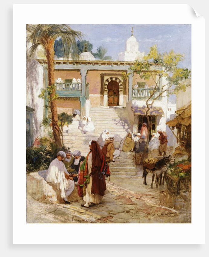 At the Souk, by Frederick Arthur Bridgman