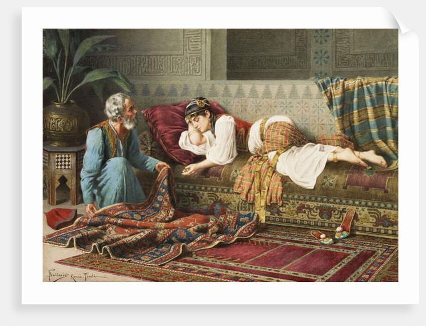 The Carpet Seller, by Frederico Ballesio