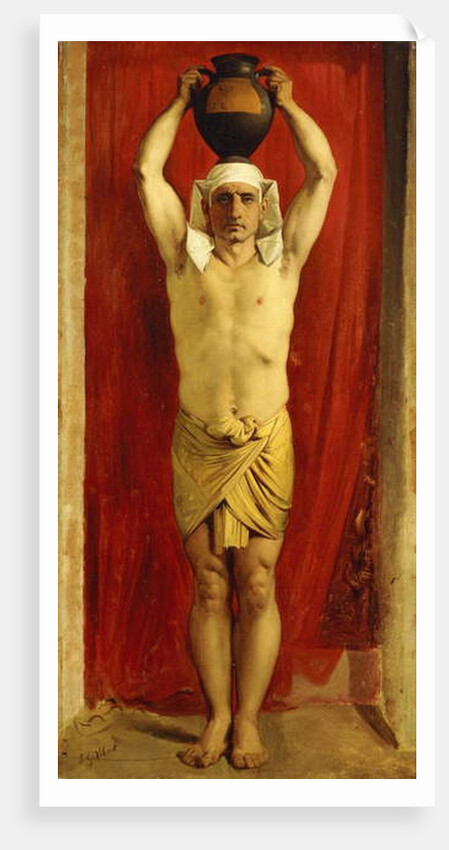 Egyptian Water Carrier by Jean or Jehan Georges Vibert