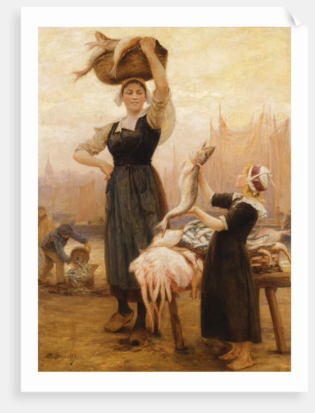 Back to Fishing by Theophile Louis Deyrolle