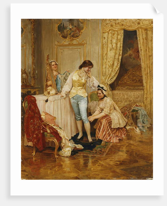 Dressing for a Masquerade, by Fabio Cipolla