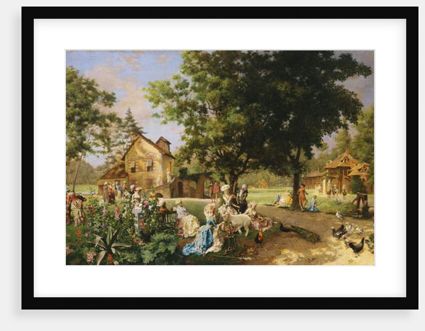 Marie Antoinette's Hameau in Versailles by Oreste Cortazzo