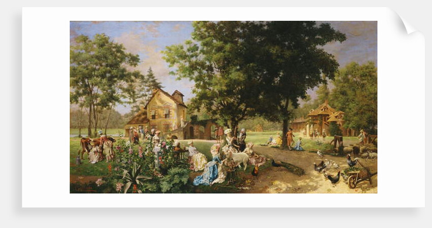 Marie Antoinette's Hameau in Versailles by Oreste Cortazzo