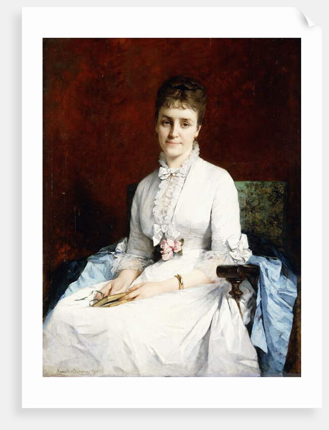 Portrait of a Lady, 1877 by Henriette Browne